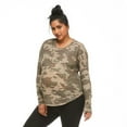 thumbnail image 2 of Paisley Sky Maternity Oversized High-Low Hem Top, 2 of 6
