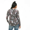 thumbnail image 3 of Paisley Sky Maternity Oversized High-Low Hem Top, 3 of 6