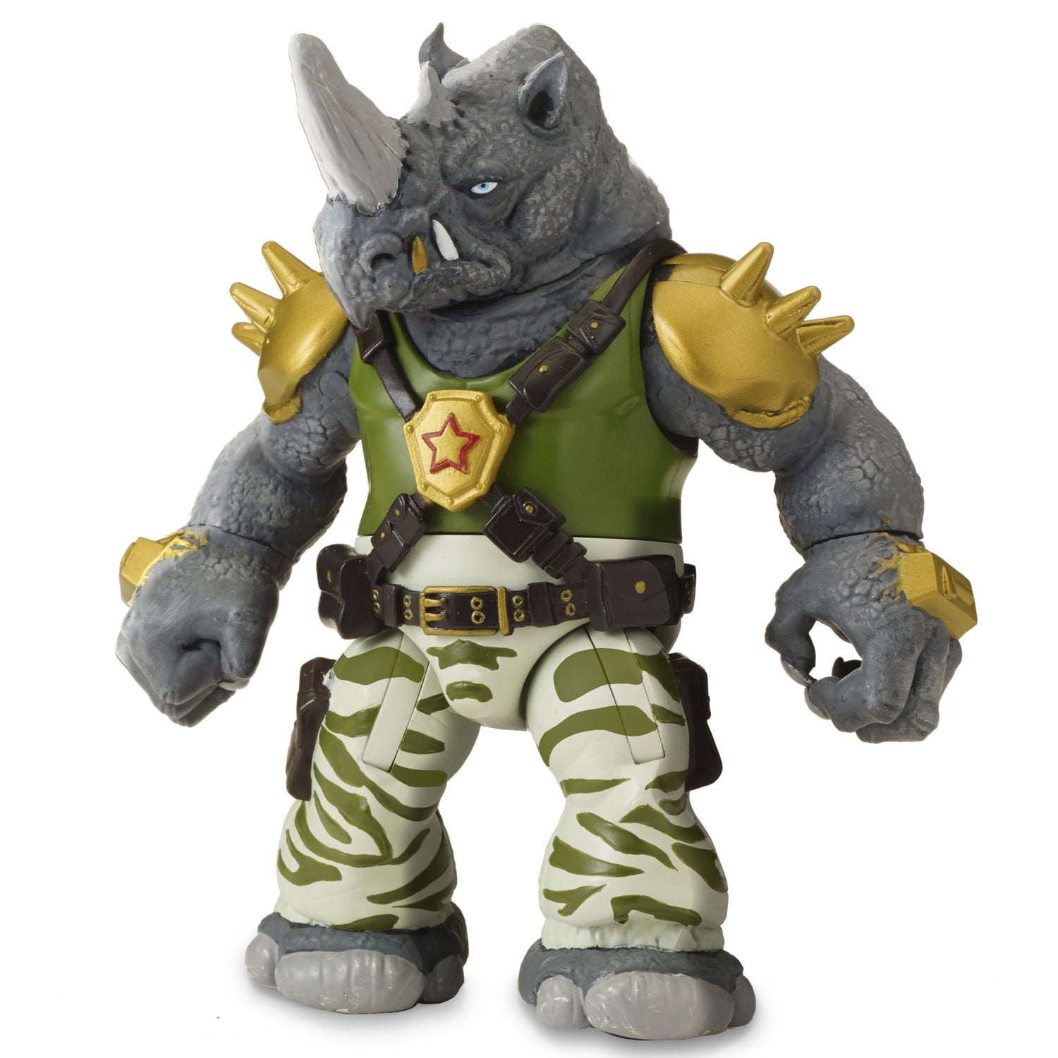 Teenage Mutant Ninja Turtles - 5” Basic Action Figure - Rocksteady ...