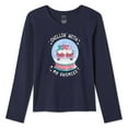 thumbnail image 1 of George Girls' Holiday Long Sleeve Tee, 1 of 2