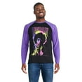 thumbnail image 1 of Jimi Hendrix Men's Raglan Tee, 1 of 3