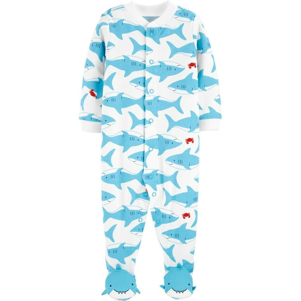 Tenue avec pyjama-grenouillère pour nouveau-née garcon Child of Mine made by Carter’s – Requin