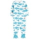 Tenue avec pyjama-grenouillère pour nouveau-née garcon Child of Mine made by Carter’s – Requin – image 1 sur 1