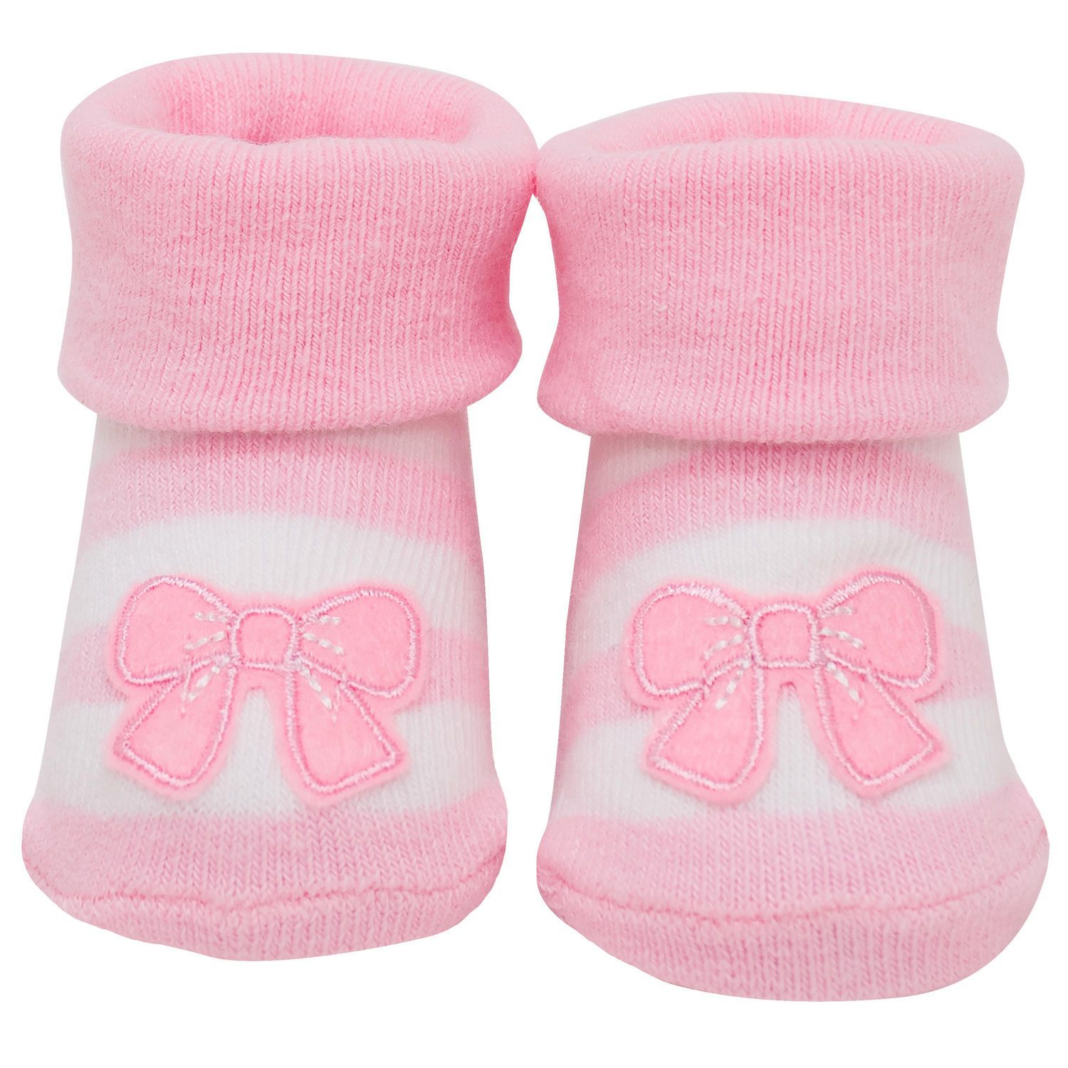 Gerber Newborn Baby Girl Bootie Sock 