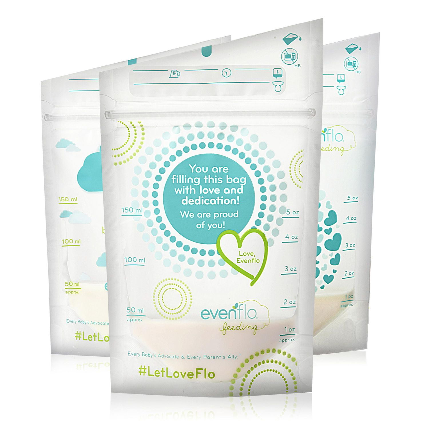 Evenflo Feeding Advanced Breast Milk Storage Bags Walmart Canada