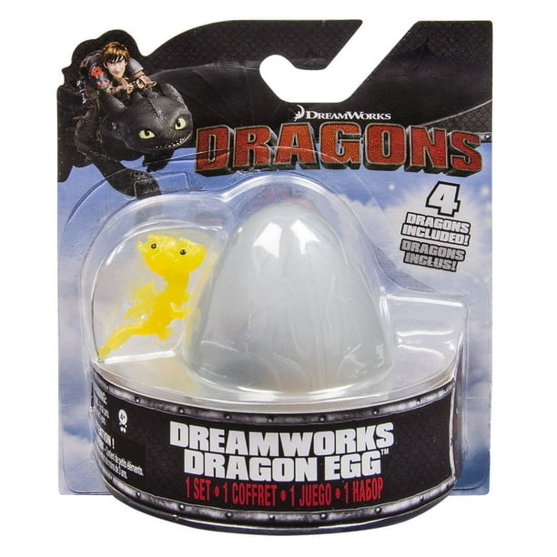 Mini-figurines Dragons dans un œuf Dragons de DreamWorks - série 3