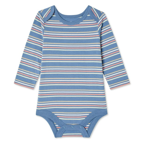 George Infants' Unisex Short Sleeve Bodysuits 5-Pack, Sizes 0-24 months