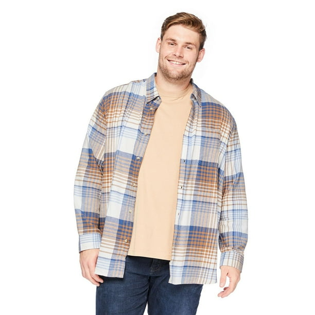 Big Men's Flannel Shirt Walmart.ca