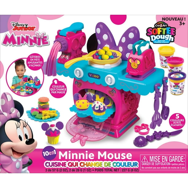 Softee Dough Minnie Mouse Cuisine Qui Change de Couleur 3 ans et