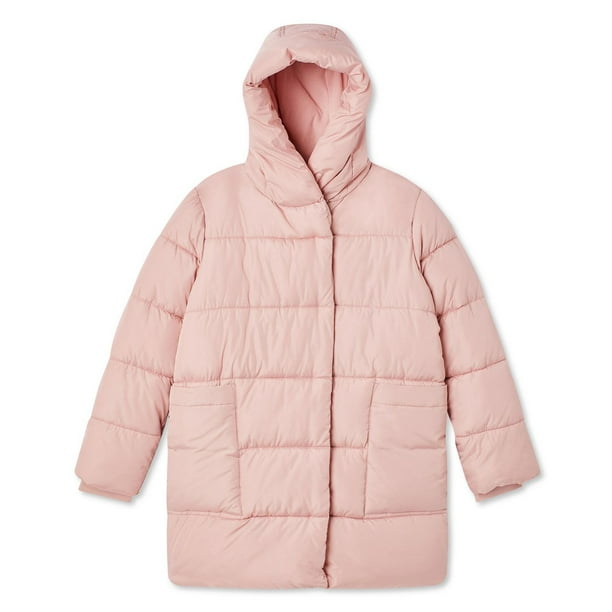 Girls' Long Puffer Jacket Walmart.ca
