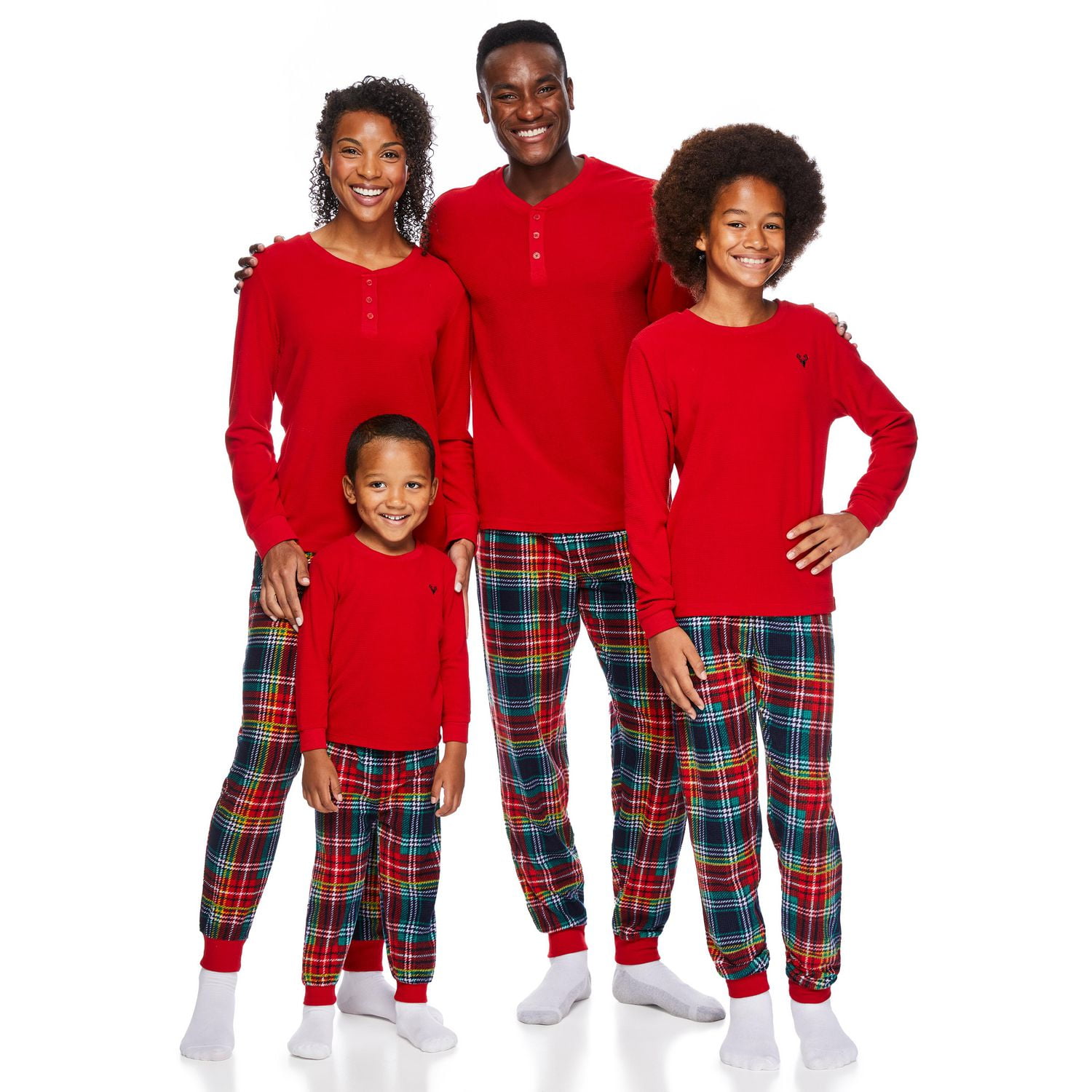 George Family Plaid Pajamas Walmart