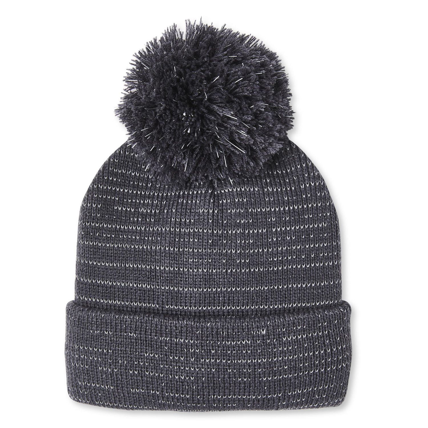 George Girls' Reflective Yarn Cuff Beanie
