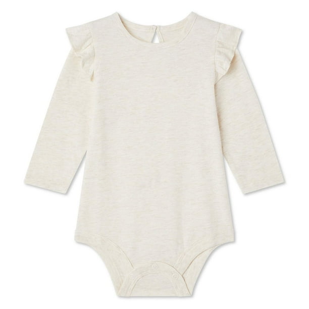 Baby Girls' Ruffle Bodysuit Walmart.ca