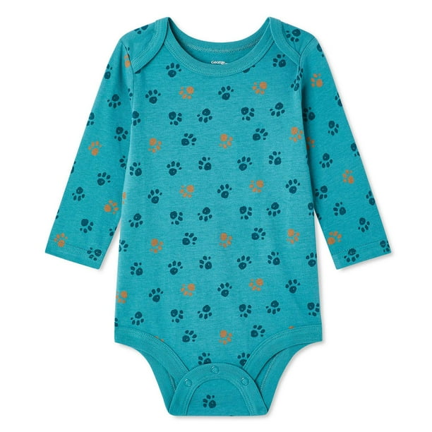 Baby Boys' Long Sleeve Bodysuit Walmart.ca