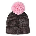 thumbnail image 2 of Tuque avec pompon en lurex George pour filles, 2 of 2