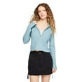 thumbnail image 1 of No Boundaries Women's Zip-Up Hoodie, 1 of 1