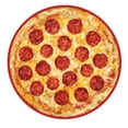 thumbnail image 1 of Round Peperoni Pizza Beach Towel, 1 of 1