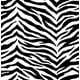 Papier peint - Zèbre noir & blanc 20,5 po x 396 po – image 1 sur 2