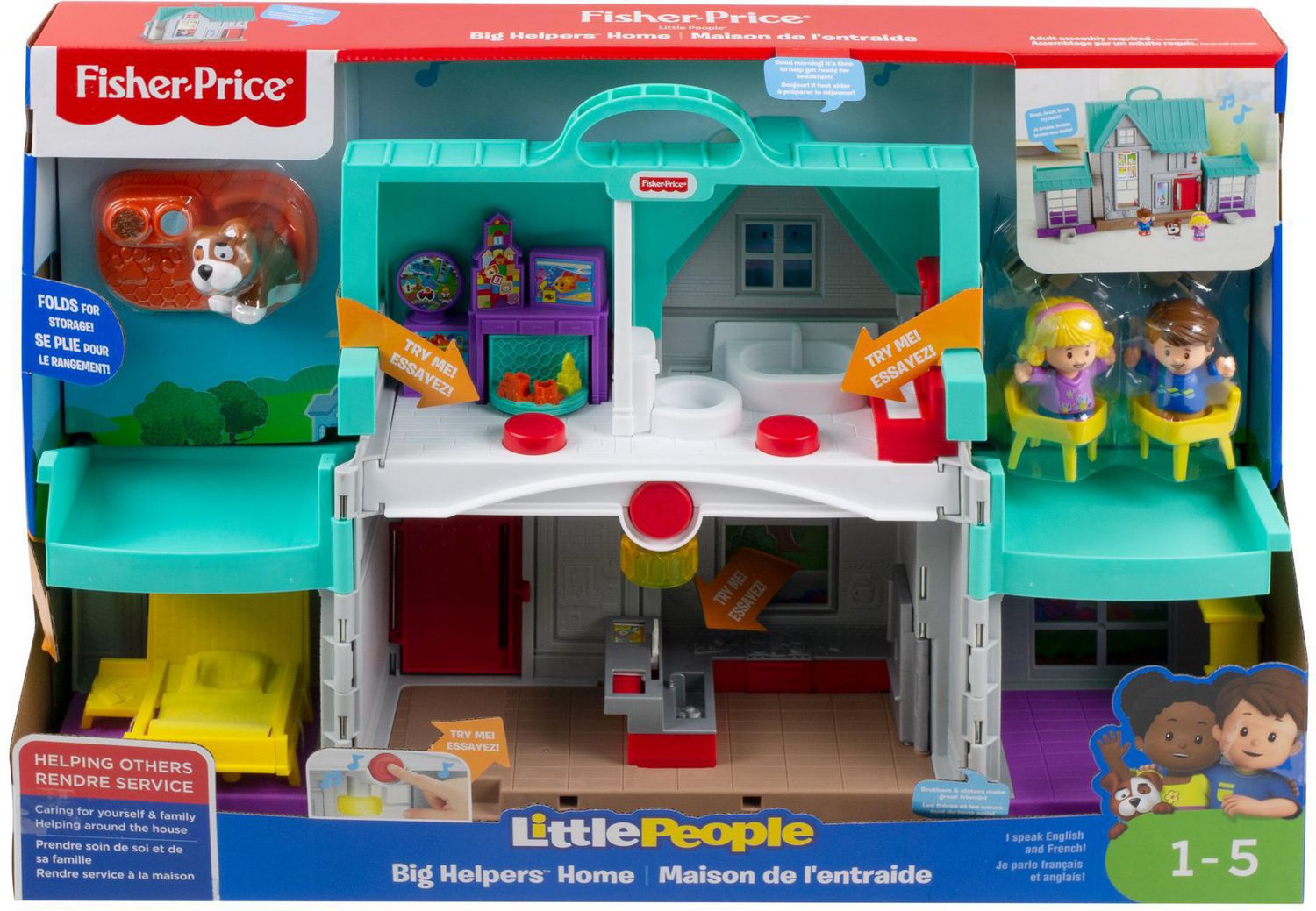 Fisher price little store people big helpers home