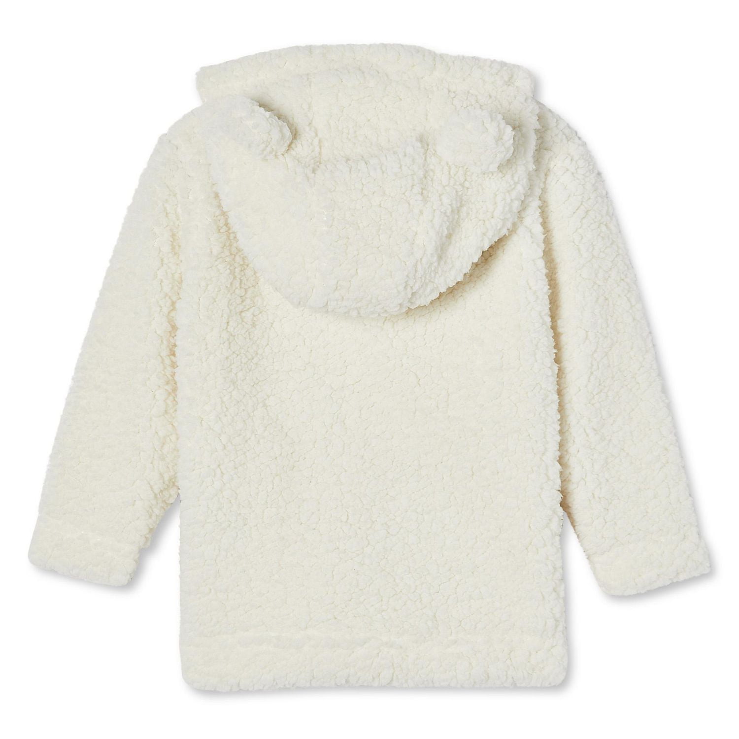 Baby girl sherpa hoodie hotsell