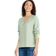 thumbnail image 2 of T-shirt henley George pour femmes, 2 of 6