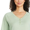 thumbnail image 4 of T-shirt henley George pour femmes, 4 of 6