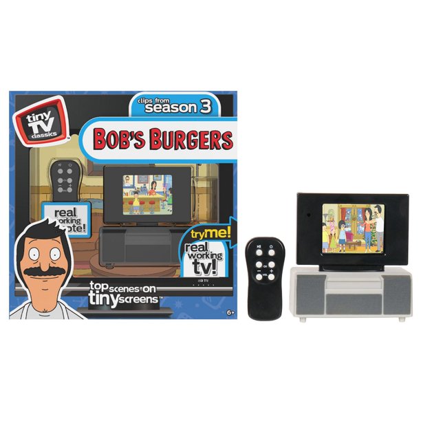 Tiny TV Classics Bob's Burgers Edition Newest Collectible from Basic