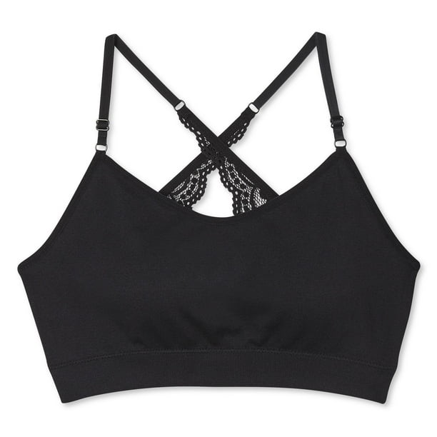 George Women's Lace Cross-Back Bra, Sizes S-XXL - Walmart.ca