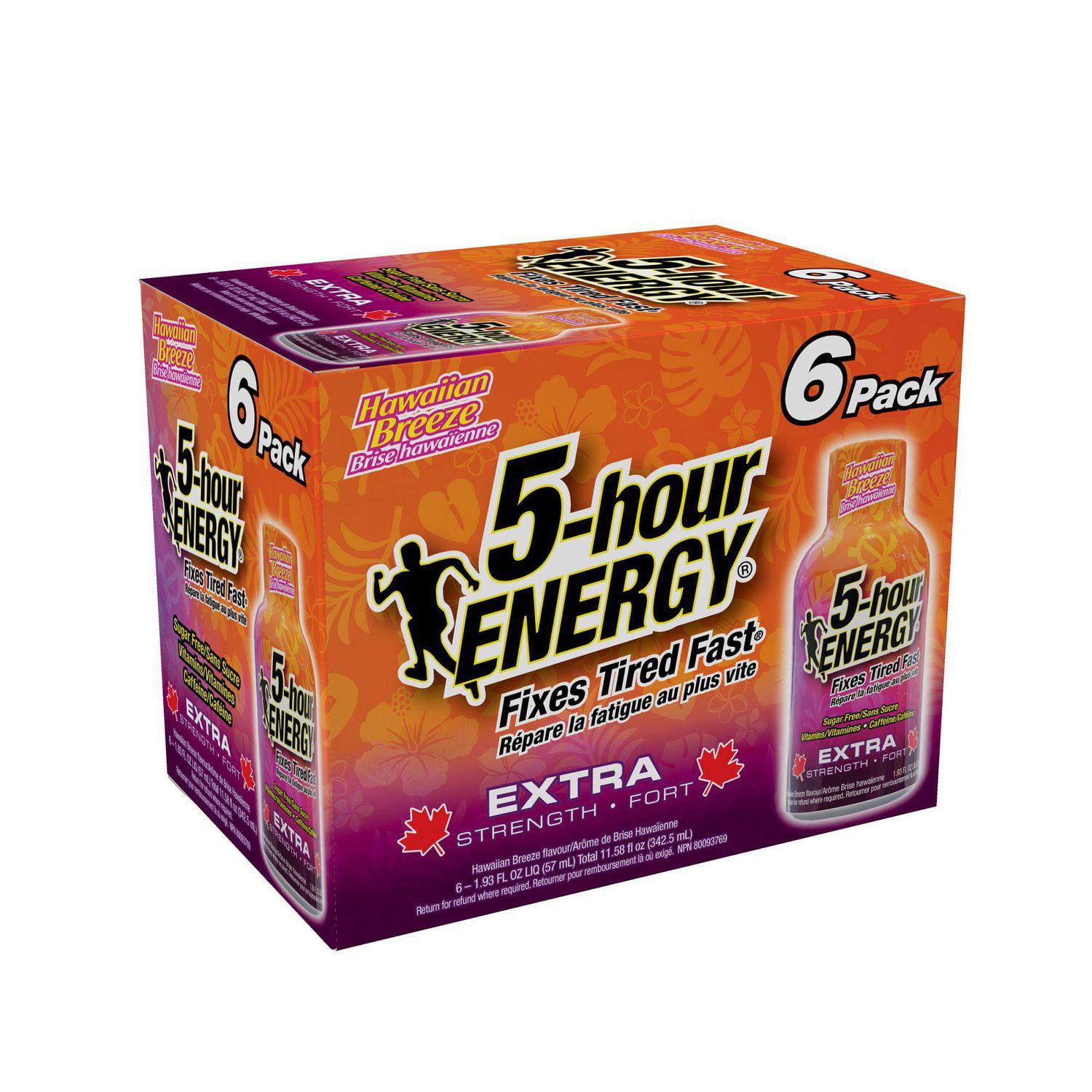 5 Hour Energy Extra Strength Hawaiian Breeze 6PK