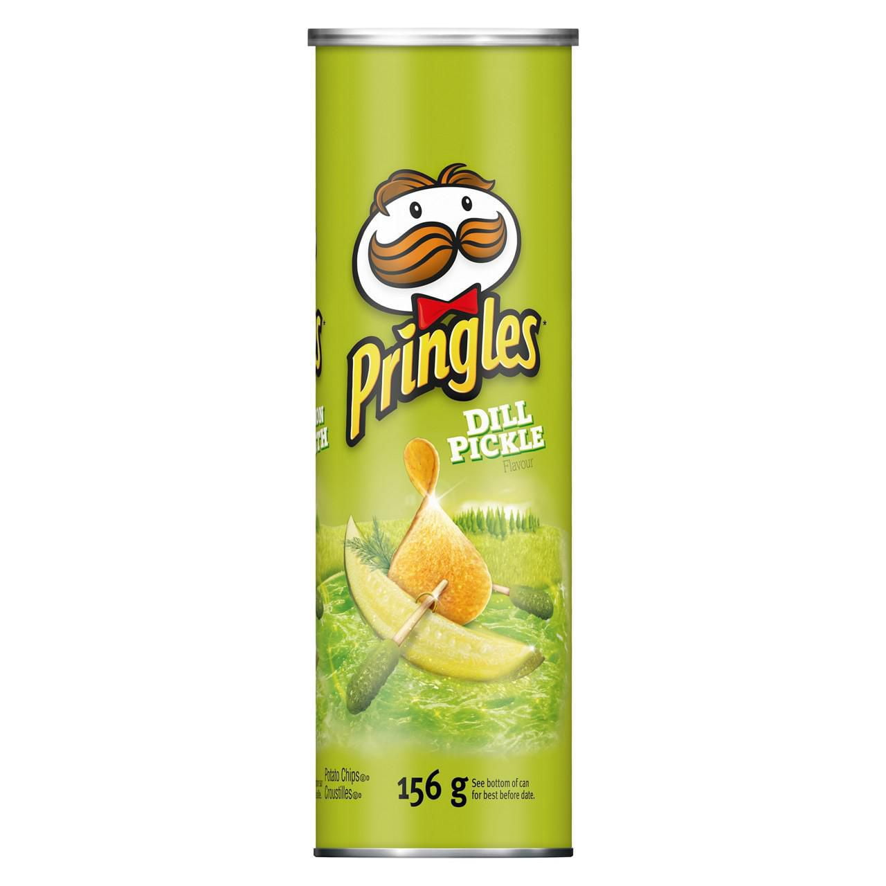 Pringles Dill Pickle Flavour Potato Chips 156g Walmart Canada