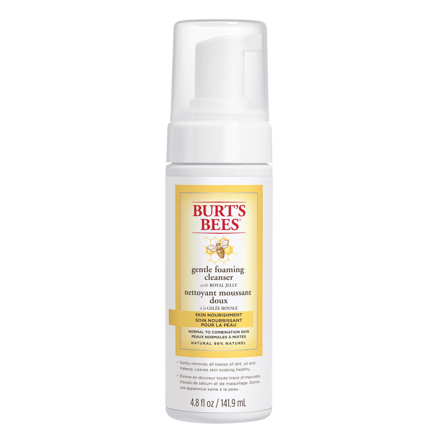 Burt’s Bees Skin Nourishment Gentle Foaming Cleanser, 141.6ml Walmart