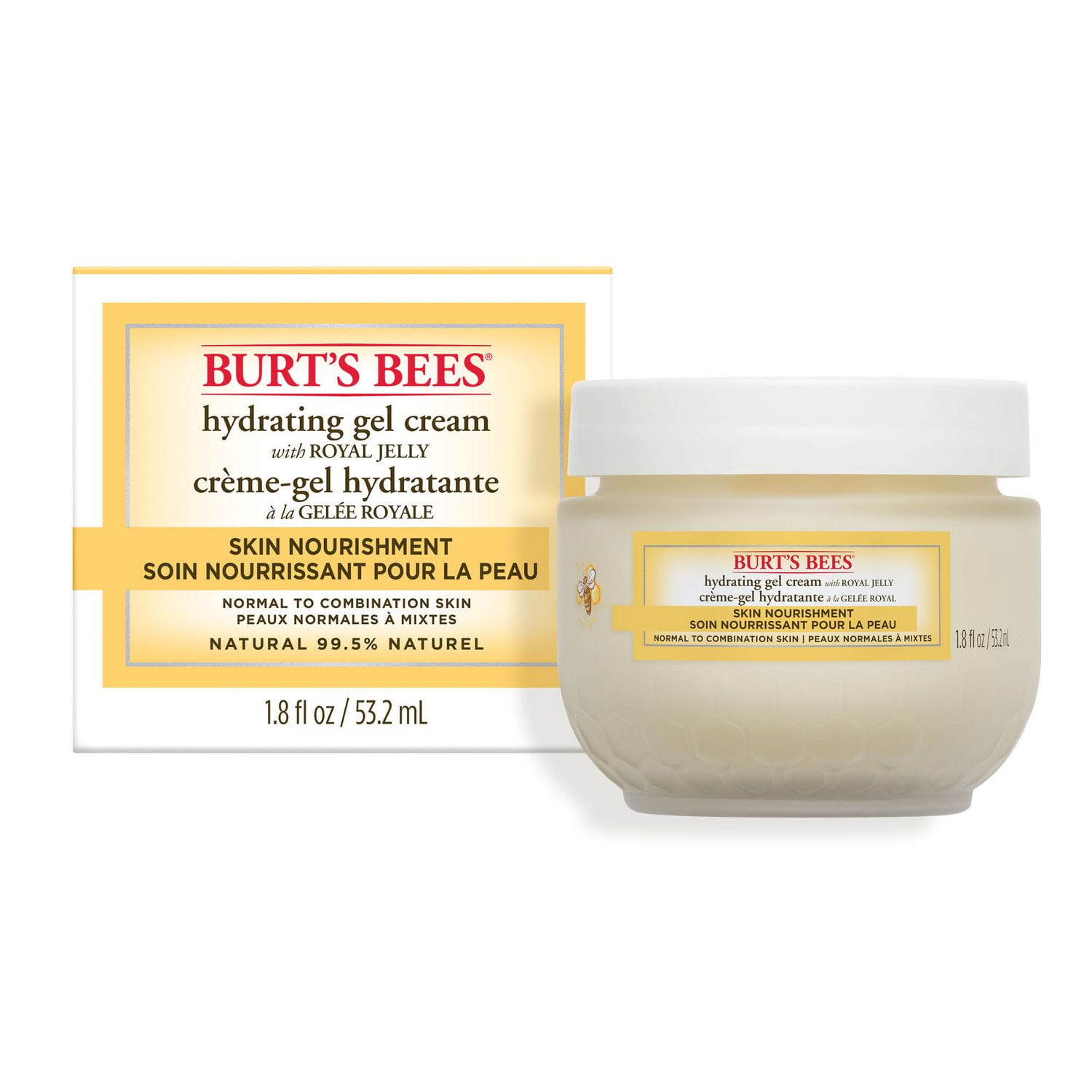 Burt’s Bees Skin Nourishment Hydrating Gel Cream with Royal Jelly, 51g ...