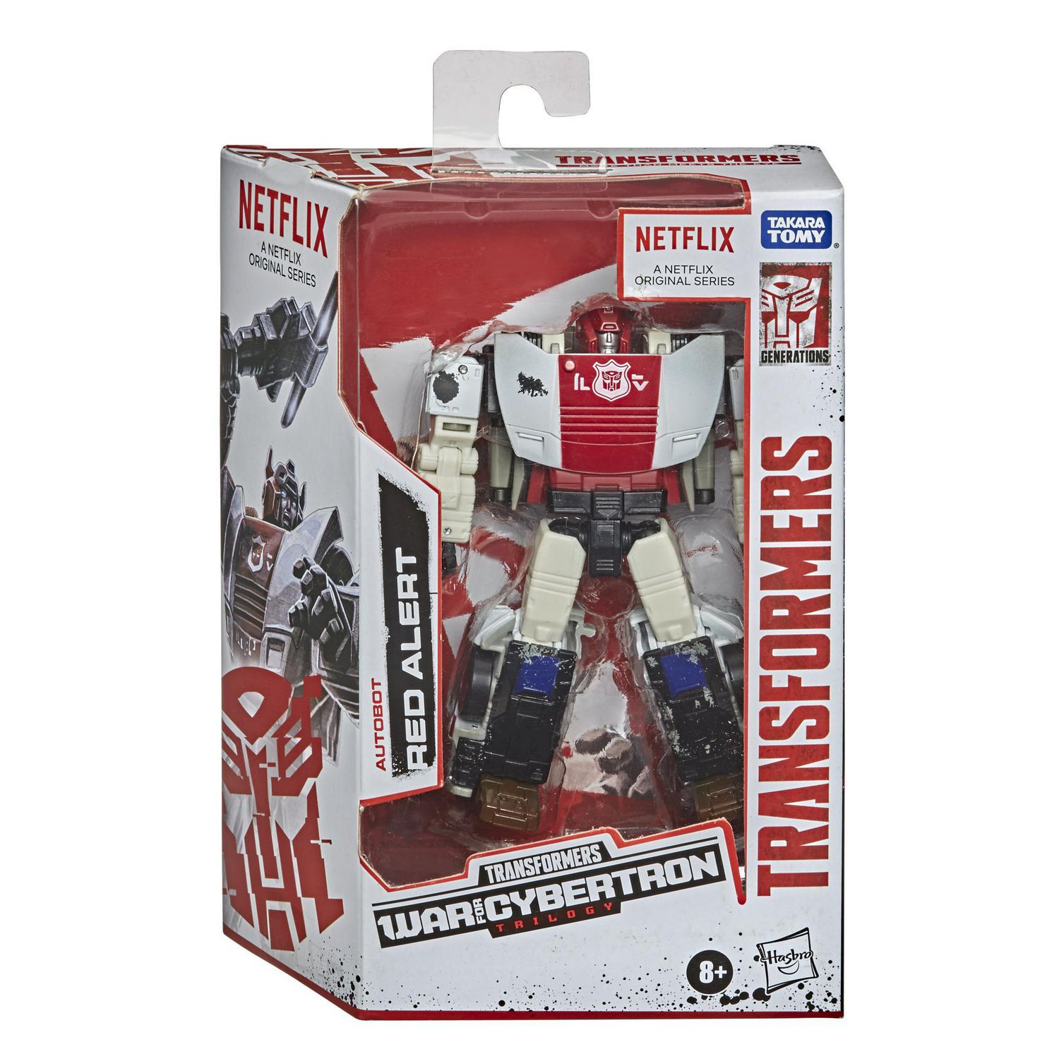 Transformers Generations War for Cybertron Siege Deluxe Red Alert Hasbro 
