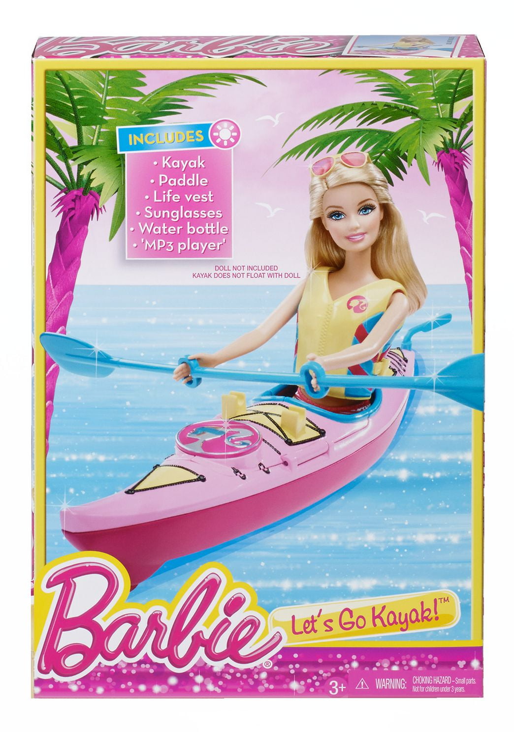 Barbie On the Go Accessory Pack Kayak Walmart