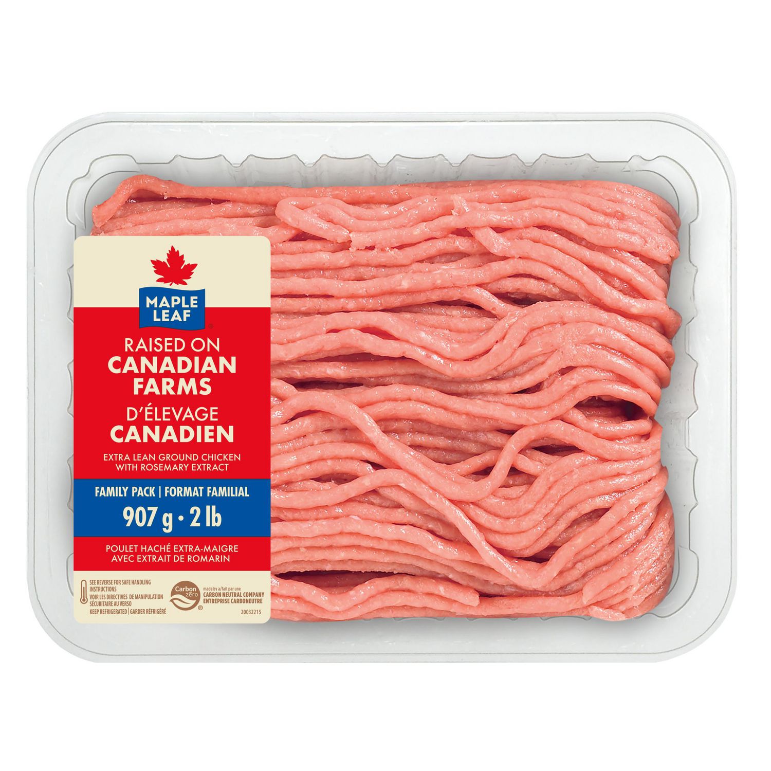 thumbnail image 2 of Extra Lean Ground Chicken Raised on Canadian Farms, 907 g, 2 of 8