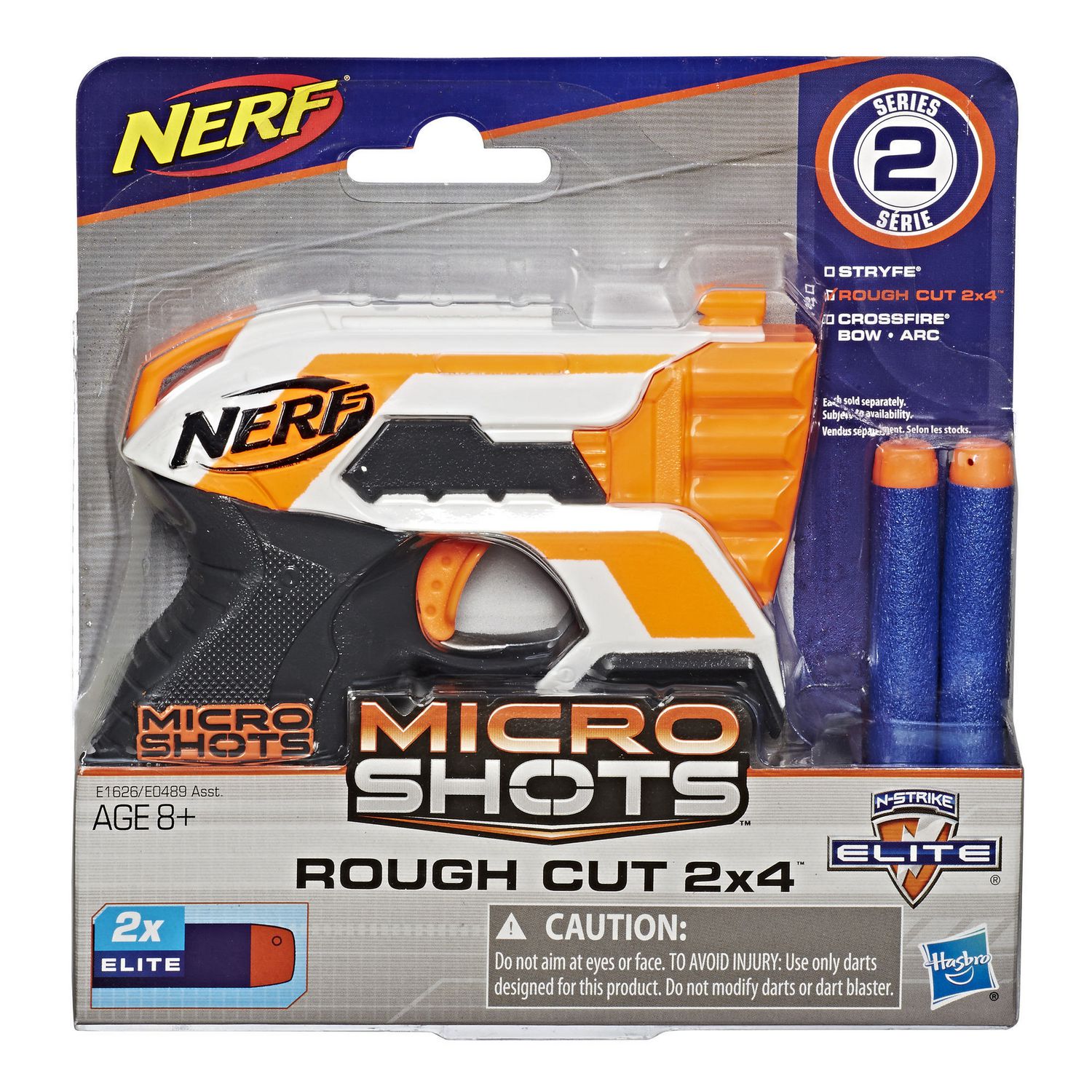 Tesauro Agotamiento corazón Nerf MicroShots N-Strike Elite Rough Cut 2x4 | Walmart Canada