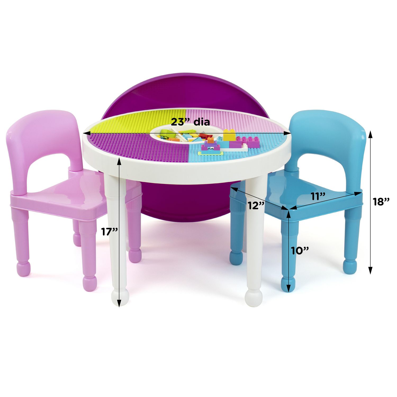 Kiddy style clearance changing unit