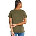 thumbnail image 3 of George Women's Henley Tee, 3 of 6
