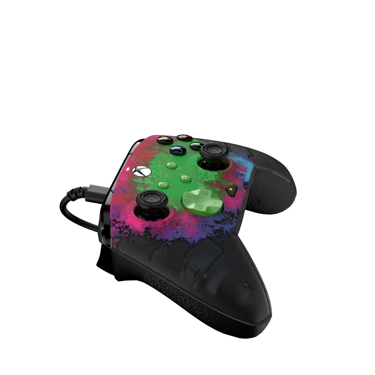 PDP REMATCH GLOW Advanced Wired Controller: Space Dust For Xbox Series X|S,  Xbox One, & Windows 10/11 PC