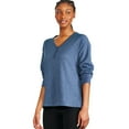 thumbnail image 2 of George Women's Henley Tee, 2 of 6