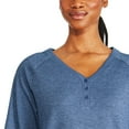 thumbnail image 4 of George Women's Henley Tee, 4 of 6