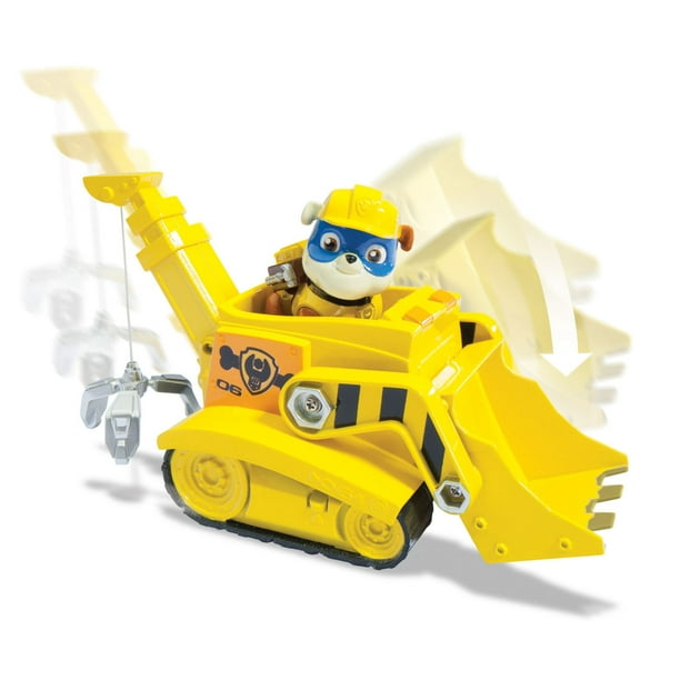 Figurine articulée et véhicule-jouet camion de Ruben Super Pup de La Pat' Patrouille
