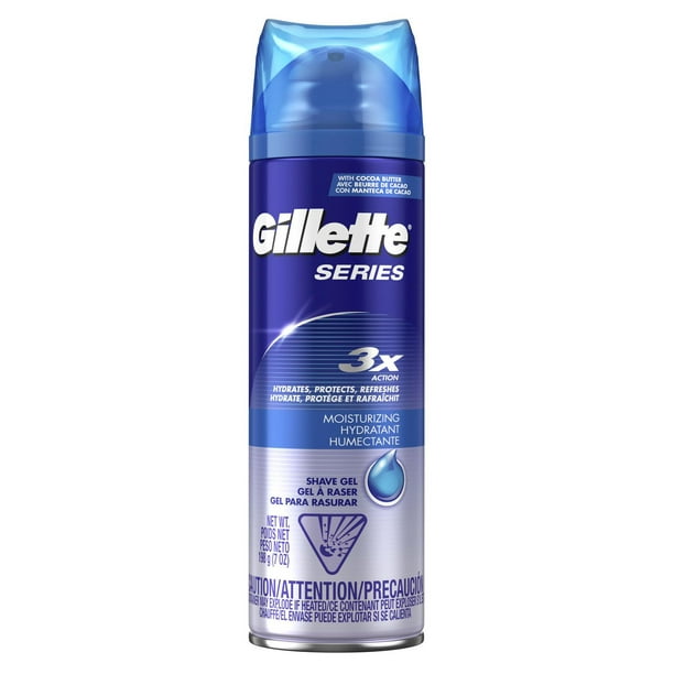 Gel à raser hydratant Gillette Series 198g