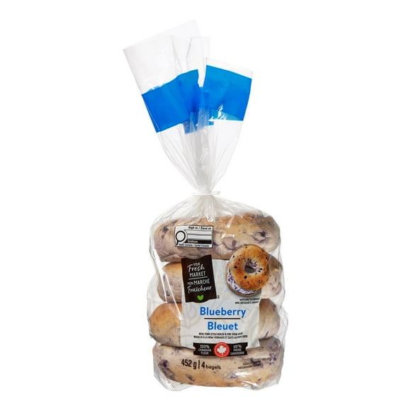 Bagels aux bleuets Mon marché fraîcheur