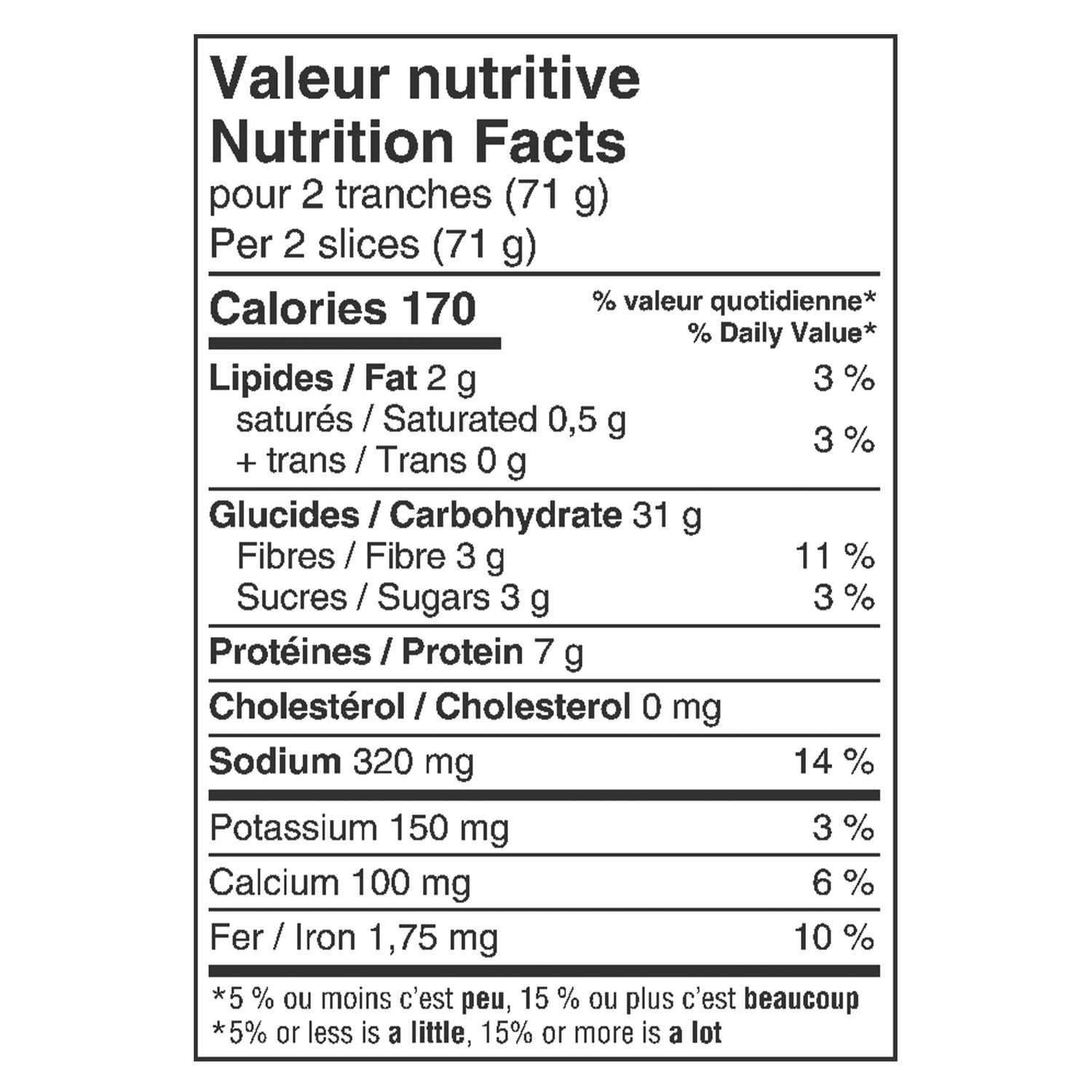 Pain 100 % blé entier tranché épais de style italien Villaggio®