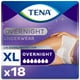 TENA, Incontinence Underwear, Overnight Absorbency, Extra Large, 18 count - image 1 of 9