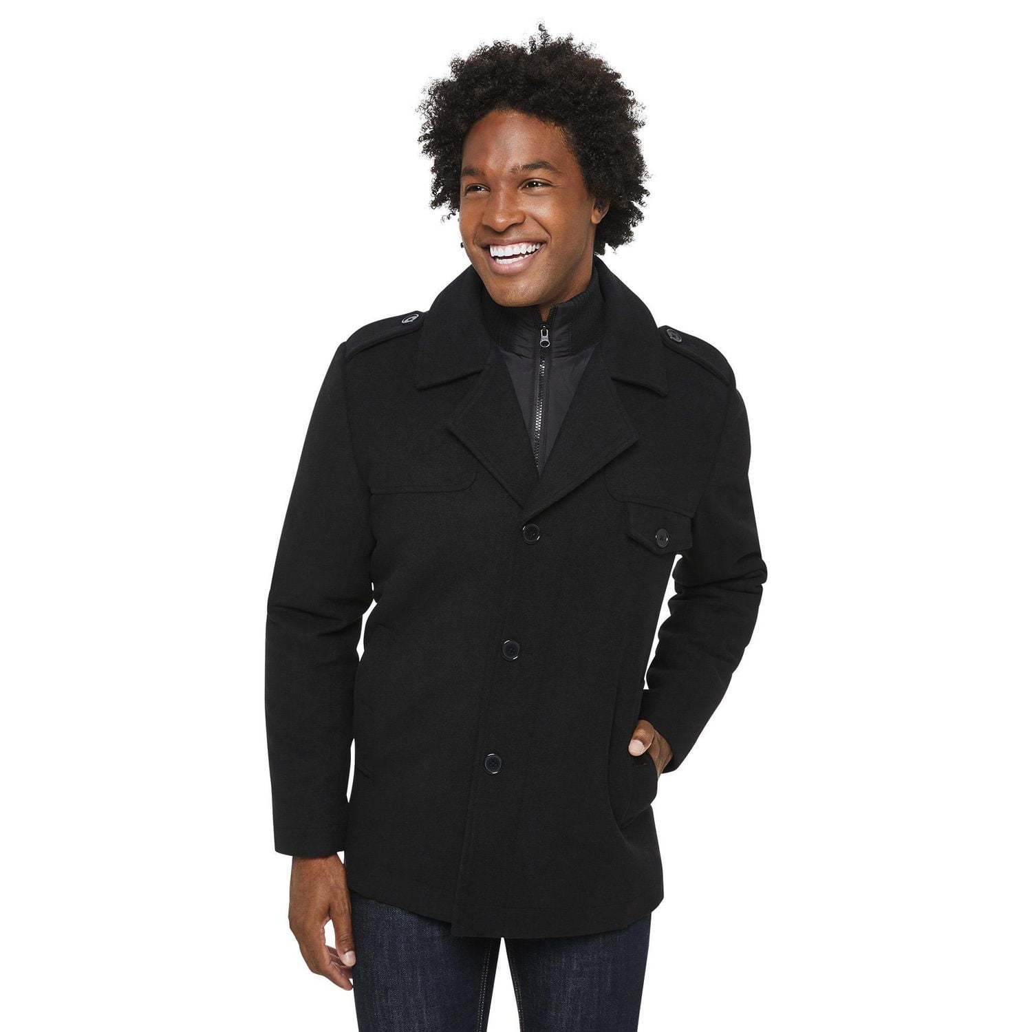 Men's Wool Blend Coat Walmart Canada