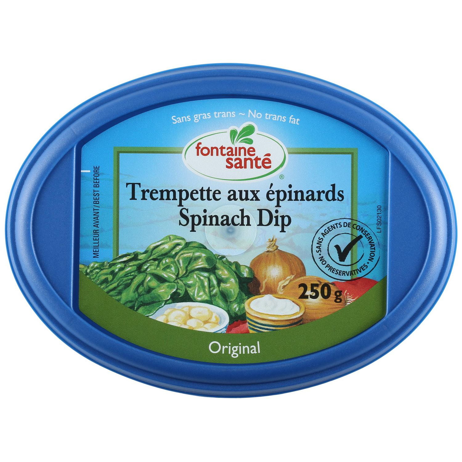Fontaine Santé Spinach Dip, 250 g