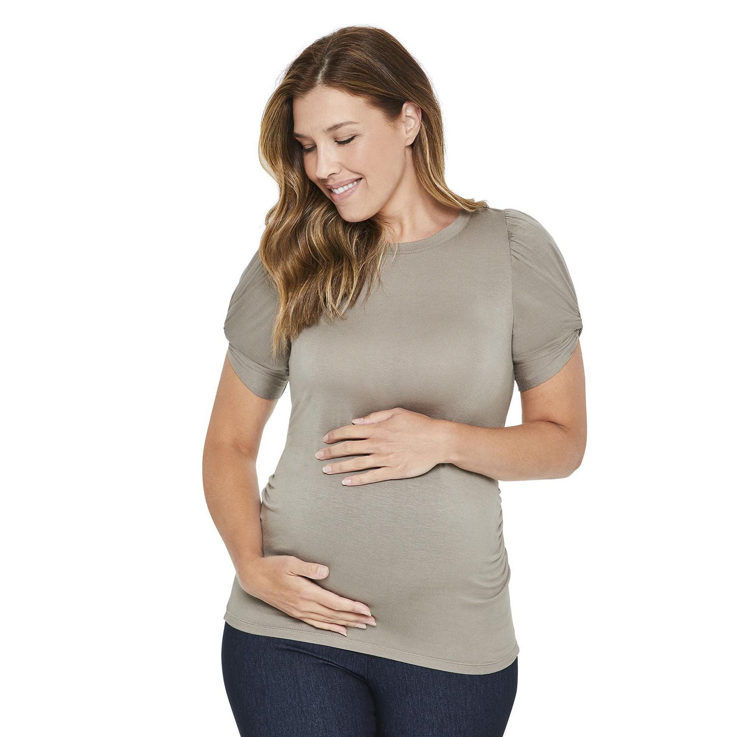 George Maternity Short Sleeve Puff Tee
