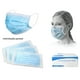 50 Masques faciaux jetables – à 3 plis, bleu – image 1 sur 1